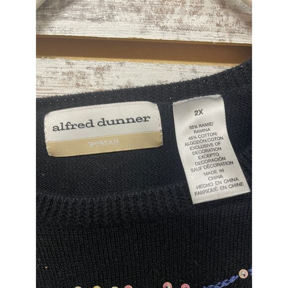 Vintage Alfred Dunner Women's Ugly Christmas Sweater Plus Size 2x - Picture 5 of 7